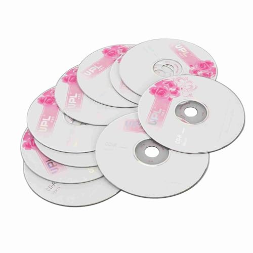 BSTCAR Dischi CD-R Vergini 52X 730 MB Disco Registrabile CD Vergini per la Memorizzazione di Immagini Digitali e Dati Musicali (50 pezzi)