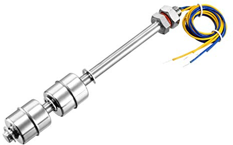 sourcingmap Stainless Steel Float Switch for Water Pump Tank swimming pool garden pond Liquid Water Level Sensor M11 170mm Length