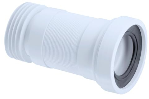 McAlpine WC-F26R Flexible WC Connector 97-107mm Inlet 4/110mm Outlet