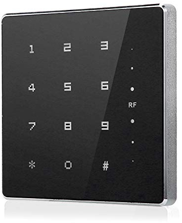 Dioche Ultra-Dünner wasserdichter RF-RFID Kartenleser Zutrittskontrolltastatur Wiegand26/34 für das Zutrittskontrollsystem (125 kHz ID-Karte)