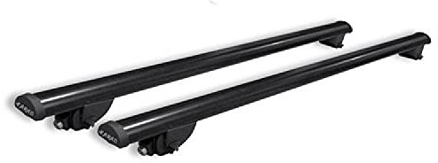 Barre portatutto FARAD BM + IRON2 in acciaio compatibili con FIAT TIPO SW dal 2016 in poi con corrimani bassi railing integrati