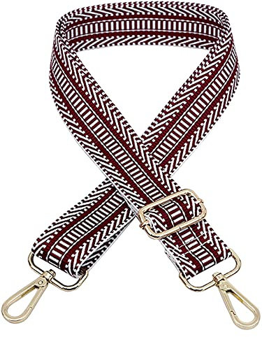 Verstellbarer Schultergurt Taschengurt Breit Schulterriemen Umhängegurt Herren Taschenriemen Damen Zubehör Tragegurt Längenverstellbarer für Schultertasche Tragetaschen und Handtaschen