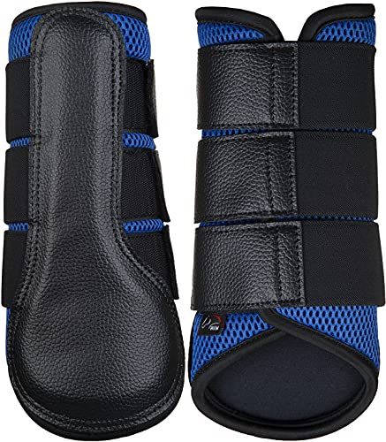 HKM Breath Hufglocken Royal/Blau/Schwarz XL