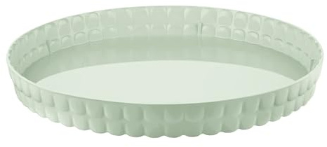 Guzzini - Tiffany, Vassoio Tondo - Verde Malva, Ø 35,6 x h4 cm - 198901243