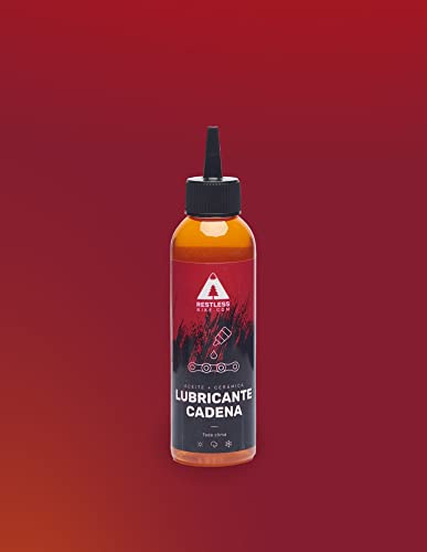 Lubricante de Aceite + Cerámica para cadena de bici MTB, ebike y carretera · 150ml | Restless Bike