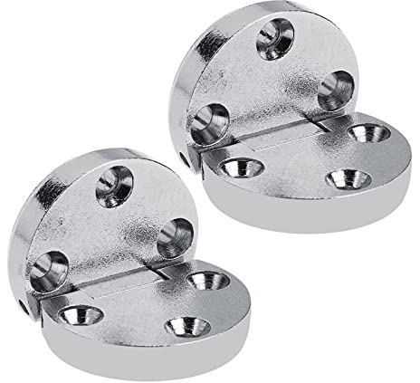 Bisagra De Mesa Plegable, 2 Piezas Bisagra Plana Bisagras Para Muebles Bisagra De Solapa Bisagra De Mesa De Hoja Abatible Bisagras Plegables Para Muebles Del Hogar