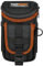 TUFFWORX Werkzeugtasche mit Gürtelclip, Schwarz-Orange, Robuste Nylon-Konstruktion, Reißverschluss-Design