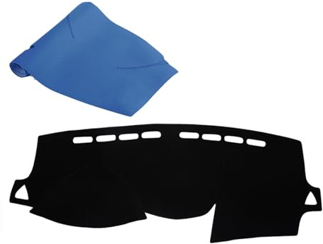 Cubierta para Salpicadero de Coche para Hyundai Verna 2010-2016 Alfombrilla Antideslizanteaislamiento Térmico E Impermeabilización(Blue)