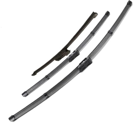 Scheibenwischer Auto Wischer Für Golf 7 MK7 2012-2018 Vorne Hinten Windschutzscheibe Scheibenwischerblätter 26 18 11 Vorne Und Hinten Wischer Klingen Set