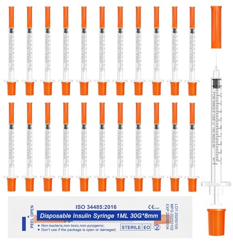 24 Stycken 1 ml Plastvalvsprutor, Mångsidiga Mätverktyg, Flytande Mätspruta med Måttstreck, Individuellt Förpackad, för Tryckfärg, Vätskeseparation, Dosering, Husdjur