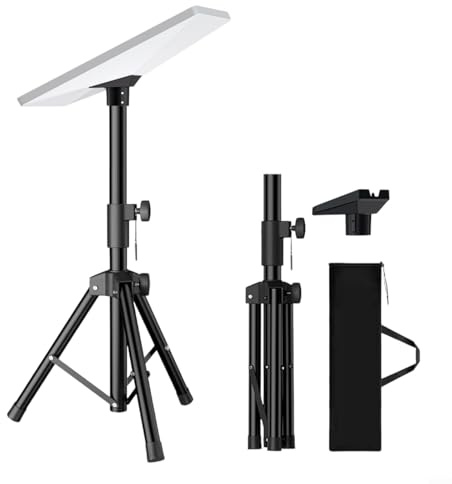 Zeroupshop Lega di alluminio per Starlink per treppiede Gen 3 con altezza regolabile e staffa adattatore tubo per installazione parabola satellitare, supporto portatile per antenna