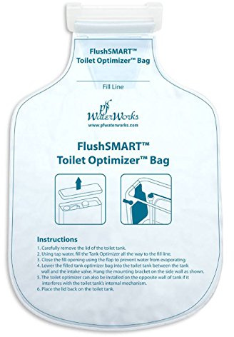 PF WaterWorks FlushSMART Water Saving Toilet Tank Optimizer Insert/Bag; PF0550