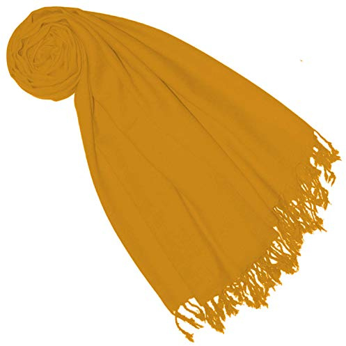 LORENZO CANA lyxig pashmina sjal 50 % kashmir 50 % ull från merinolammet ull kashmirsjal ylle damhalsduk damhalsduk