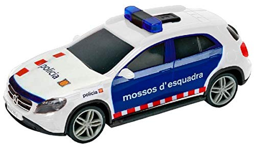Dickie -Coche Mossos 15cm con luz y Sonido, A Partir de 3 años (203715013SI4)