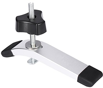 Juego de Abrazadera de Sujeción Rápida de Metal para T-ranura Sargentos Carpintero T-Track Herramienta de Carpintería(Juego de pinzas enteras)