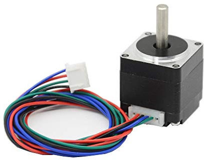 Iverntech Nema 11 Schrittmotor 28 mm Gehäuse 1.8 Schrittwinkel 0.8 A 2-phasig 4-adrig mit 50 cm Kabel für 3D-Drucker, CNC-Maschine und Robotik