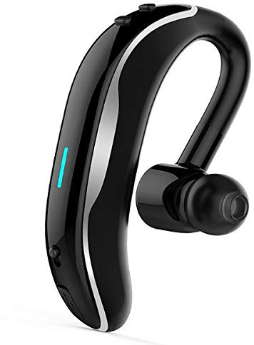 Oreillette Intra-auriculaire Bluetooth pour IPHONE X Smartphone sans Fil Son Main Libre Business (Rouge)