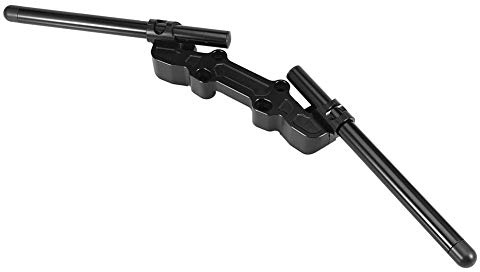 Motorcycle Separating Handlebars, Clip-On Adapter Plate & Handlebars Set for 650R 2006-2011 650 2012-2016 ER-6F 2006-2016.-for 2009 for for 650r motorcycle clip on