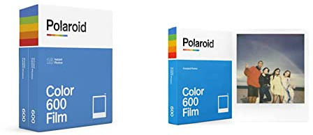 Polaroid Film Couleur pour 600 - Double Pack - 6012 & Film Couleur pour 600-6002