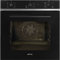 Smeg SF64M3TB - Forno elettrico, 70 litri, classe A, nero, ventilato