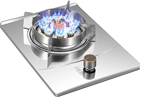 Cuisinière À Gaz, Brûleur En Acier Inoxydable À 9 Cavités For Table De Cuisson, Installation De Bureau Et Encastrée Adaptée À La Cuisine Et Au Camping En Plein Air,7KW (Size : LPG)