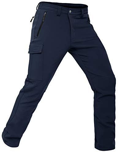 Vzteek Skihose Herren Thermohose Schneehose：Wasserdicht Gefüttert Winterhose Softshellhose für Winter & Snowboard