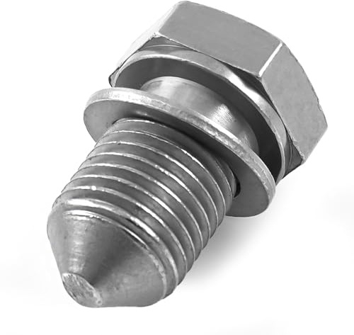 ROBUST Ölwanne Ablassschraube für Audi A1 A3 A4 A6 Seat Altea Ibiza Leon Toledo Skoda Fabia Octavia Rapid Volkswagen Caddy Golf Polo Transporter N90813201 N90813202 N91101401
