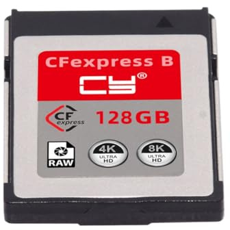 chenyang Carte mémoire CF Express NVMe PCIe Gen3x2 Type-B 128 Go pour caméra XS 4K/8K RAW Extension de stockage PCIe