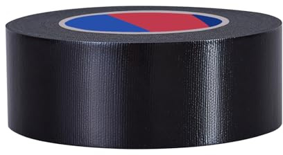 Duccinp Panzertape extra stark, 50 m x 50 mm, Wasserdichtes Reparaturband für Reparaturen, Heimwerker, Handwerk, Innen- und Außenbereich, Duct Tape (Schwarz)