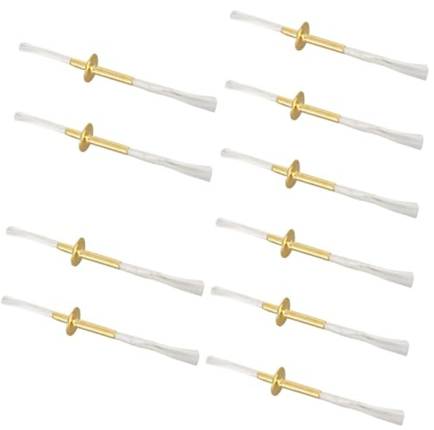 RORPOIR 5 Sets Vintage-Stil Tempel Petroleumlampenbrenner Einfach Zu Verwendender Ersatzdocht Zum Begradigen Für Öllampen 2 Stück * 5