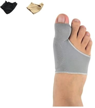ILESTDG Dumelt Berlin Hallux Valgus Korrektur - Hallux Valgus Schiene, Toe Separator and Correction, Toe Protection Large Toe (Grau,35-40 S)