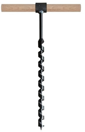 Trivella manuale per legno, trapano multiuso sopravvivenza con bastone di legno