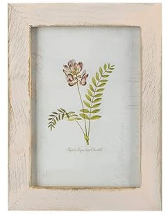 Marcos de Fotos de Madera, Marcos de Fotos Vintage Retro, Portaretratos para Fotos Vintage Pequeñas Antiguo Shabby con Soporte para Decorar Salones Pasillos Dormitorios Oficinas 9x13 cm (Beige)