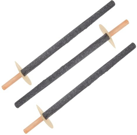 SUPVOX 3 Pezzi Torcia da Legno Portatile per Facil Usare Trasportare Patio