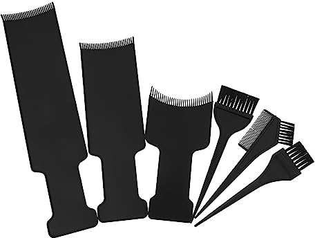 VALICLUD Kit para Teñir el Cabello 6 Piezas Placas Resaltadoras Tamaño 35 CM Fácil Aplicación Hogar y Salón de Peluquería