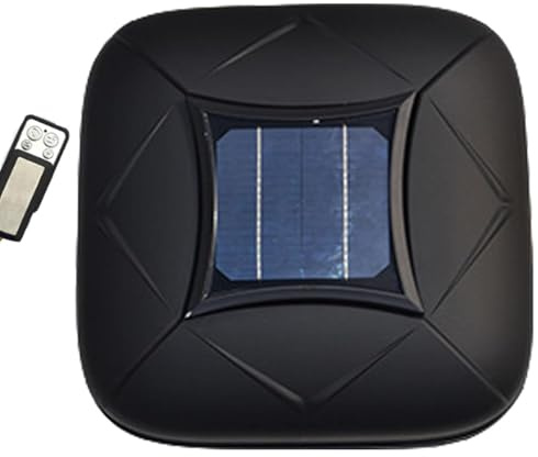 Telo copriauto intelligente con ricarica solare, copertura esterna completa automatica con telecomando, impermeabile e resistente al sole, veloce e comodo per proteggere la tua auto, adatto Black-YL