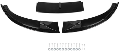 Frontspoiler Frontstoßstange Splitter Lip Chin Spoiler Sportliches Außendekor Robust Für E60 E61 Für M5 2005-2010(Glossy Black)