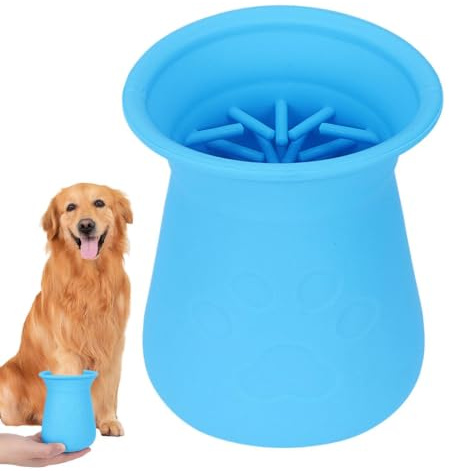 shjxi Pulitore per zampe di cane, per la pulizia dei piedi del cane, massaggiante con artiglio, strumento per la pulizia dei piedi per casa, campeggio, passeggiate e viaggi