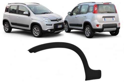 Parafanghino Posteriore Destro Nero Panda Trekking Climbing 4X4 Dal 2012 | Dal 2012, Lato Destro, Posteriore, Colore Nero, Panda 4X4