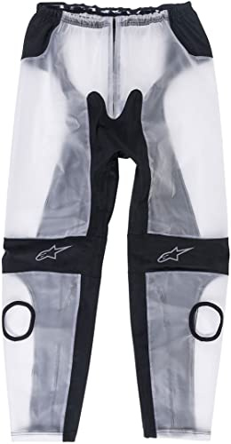 Alpinestars Racing Rain Pants Motorrad Regenhose transparent Regenhose für Herren und Damen Wasserdicht Leichte Winddicht Motorrad Fahrrad Regenbekleidung Größe XXL