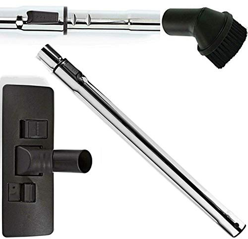 Maxorado 35mm Staubsaugerrohr Kombidüse Staubpinsel für Staubsauger AEG Electrolux ACS 1800 Classic Vampyr Rohr Set