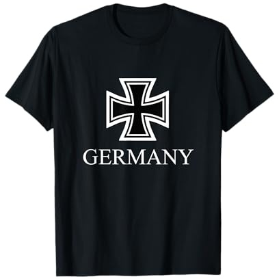 Camiseta de la Cruz de Hierro Alemana Bravery Award W1 W2 Camiseta