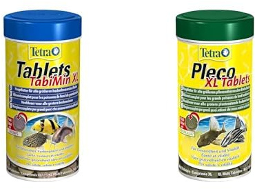 Tetra TabiMin XL Tablett Fischfutter für Bodenfische mit größerem, unterständigem Maul, 133 Tabletten