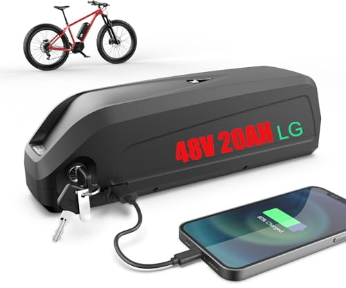 UNIT PACK POWER UPP (3-7 Días para Llegar) Batería para Bicicleta eléctrica 48V 19.2AH para Motor de 200W-1500W, Batería Ebike, bateria Litio
