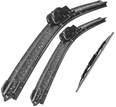 Scheibenwischer Für Hyundai Für Tucson Für JM 2004-2009 Windschutzscheibe Fenster Wischer Vorne Hinten Wischer Blades Set Kit Fenster Reiniger Auto-Wischerblatt-Set