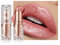 Glitter Lippenstift, Metallic Shimmer Lipgloss, Diamond Shiny Matte Lipstick, Long Lasting Waterproof Non-stick Cup Tinted Lip Balm, High Pigment Sparkly Silky Lip Stain, Make up Gift for Women - 06