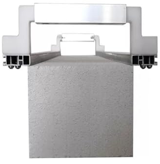 DPFCYBS Betonglättekelle Schnelles Zementverlegewerkzeug Für Wandbreite 10cm-22cm(Size:Width 10-15 cm,Color:Slurry Thickness 1.2cm)