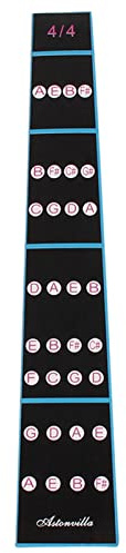 Violine Finger Aufkleber Violine Fingerboard Aufkleber Abnehmbare 4/4 Violine Fiddle Finger Greifbrett Aufkleber für Anfänger Übung