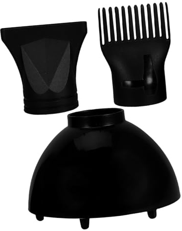 HOLIDYOYO 1satz Haartrockner-zubehörset Teiliges Set Mit Diffusor Konzentrator Und Kammaufsatz Für Vielseitige Haarstylings Einsetzbar Für Schnelles Trocknen Geeignet