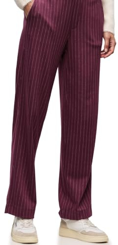 Street One Pantalón de Pierna Recta Noble Rojo 36